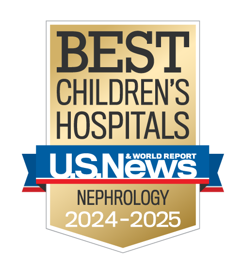 Best Children's Hospitals U.S. News & World Report Nephrology 2024-2025