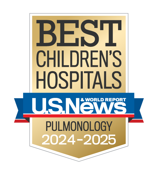 Best Children's Hospitals U.S. News & World Report Pulmonology 2024-2025