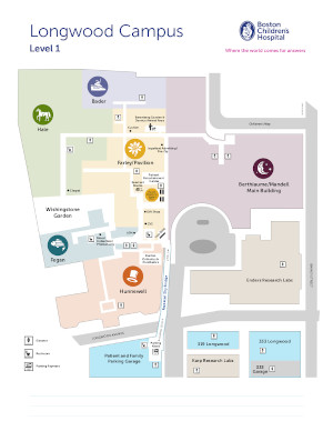 Campus Map Level 1a 